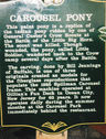 Cowboy Carousel Information Sign
